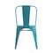 Flash Furniture Tenley Commercial Grade Distressed Blue Metal Indoor-Outdoor Stackable Chair ET-3534-COM-B-GG - alternate 5